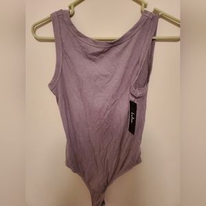 Lulus never been worn lavender body suit